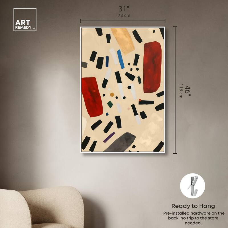 Mindscape Mosaic II Canvas by Art Remedy