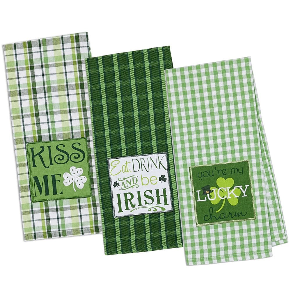 DII St Pattys Day Dishtowels