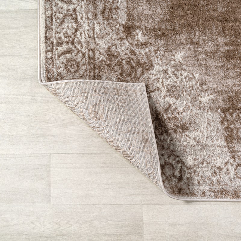 JONATHAN Y Rosalia Cottage Medallion Area Rug