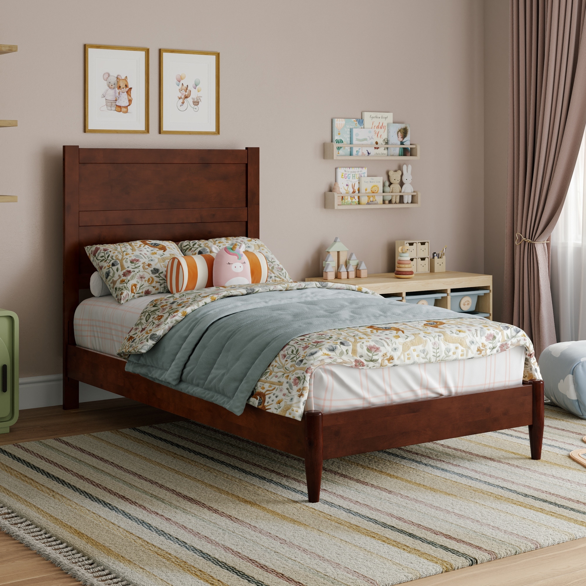 Aveline Low Profile Platform Bed