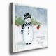 preview thumbnail 2 of 8, Winter Together-Premium Gallery Wrapped Canvas - Ready to Hang - Multi-Color