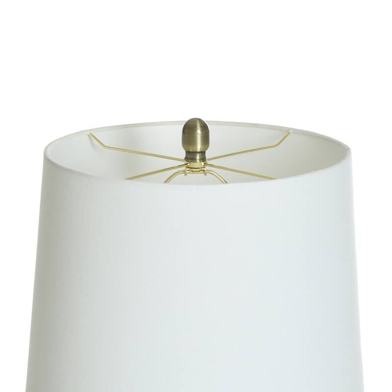 Arlo Table Lamp - Cement with Handle Accents
