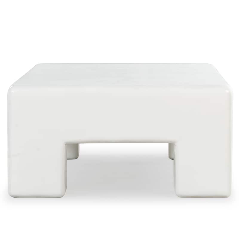 SAFAVIEH Couture Branford Rectangle Concrete Coffee Table - 53"W x 32"D x 16"H