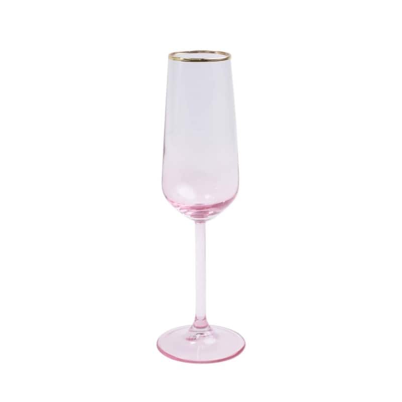 viva by VIETRI Rainbow Assorted Champagne Flutes - Set of 4