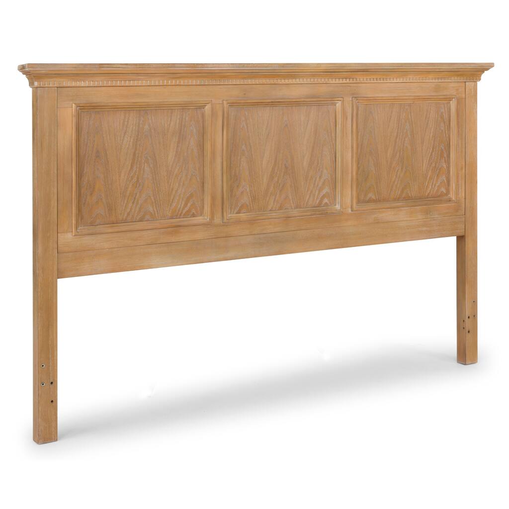 Manor House Contemporary White Oak King Headboard (Headboard Only)