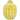 Ceramic Vase 8"h, Yellow, gold 8.0"H