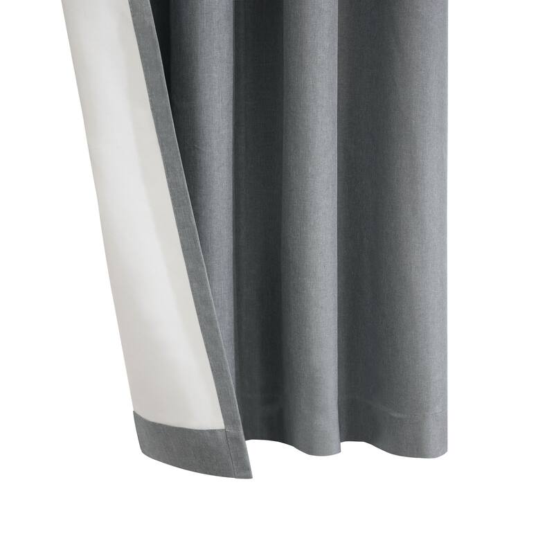 ThermaPlus Edison Total Blackout Textured Curtain Panel