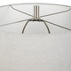preview thumbnail 6 of 5, Uttermost Coen Gray Table Lamp - 26"H,   Shade 10"H x 15"Dia.