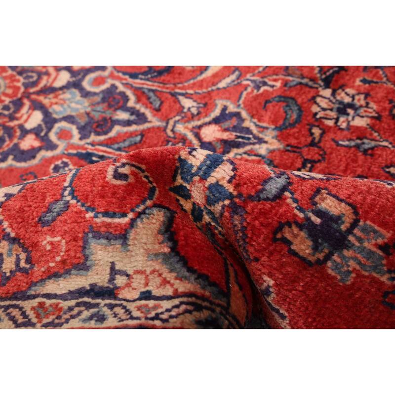 ECARPETGALLERY Hand-knotted Anadol Red Wool Rug - 4'5 x 6'11