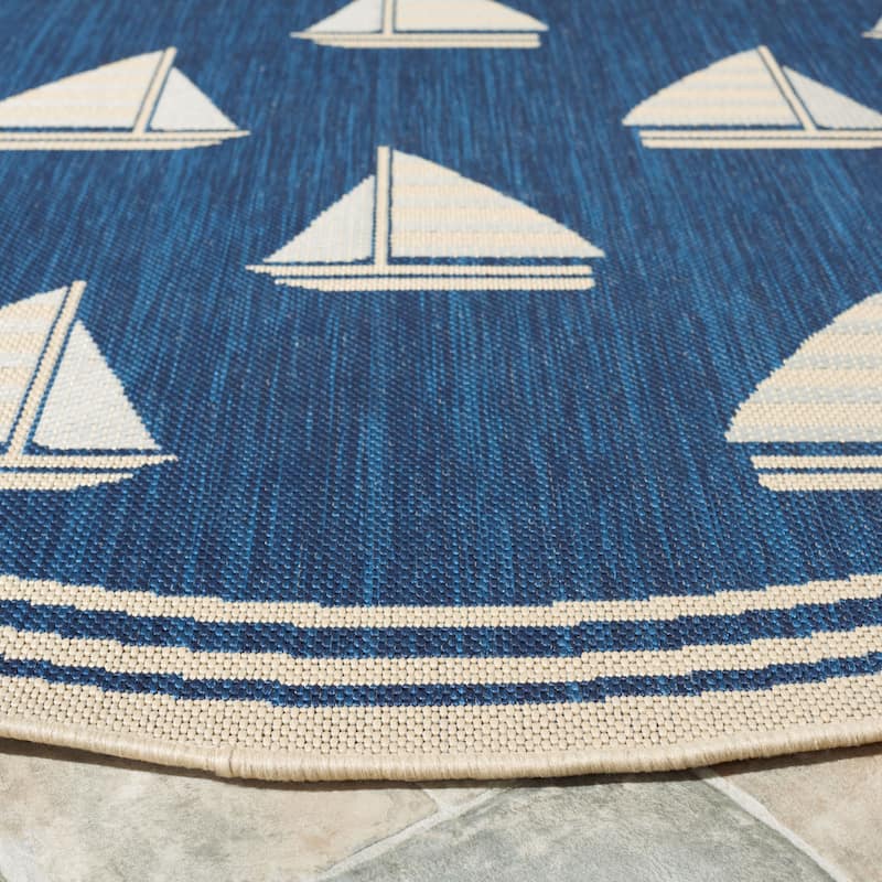 SAFAVIEH Courtyard Liljanka Indoor/ Outdoor Waterproof Patio Backyard Rug