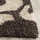 preview thumbnail 53 of 57, SAFAVIEH Florida Shag Hilde Floral 1.2-inch Thick Rug