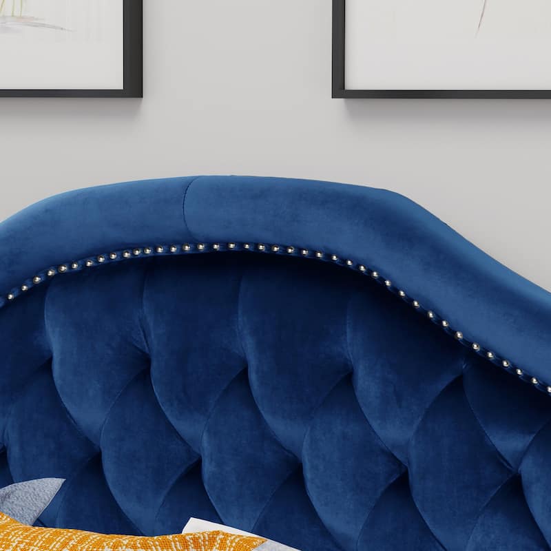 Killian Glam Velvet Full/Queen Headboard by Christopher Knight Home