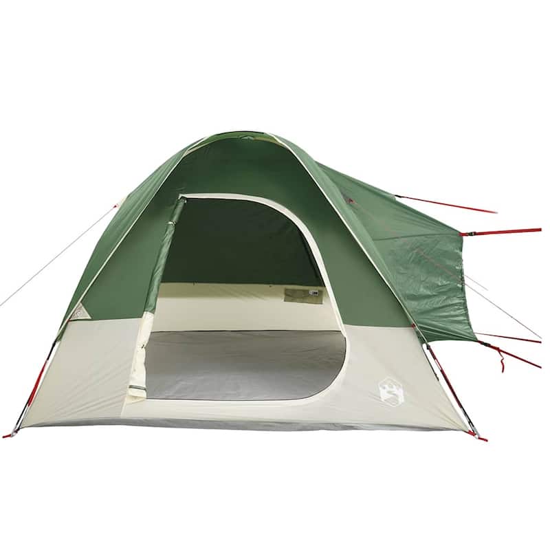 vidaXL Car Tent 4-Person Green Waterproof - 118.1 x 118.1 x 90.6"