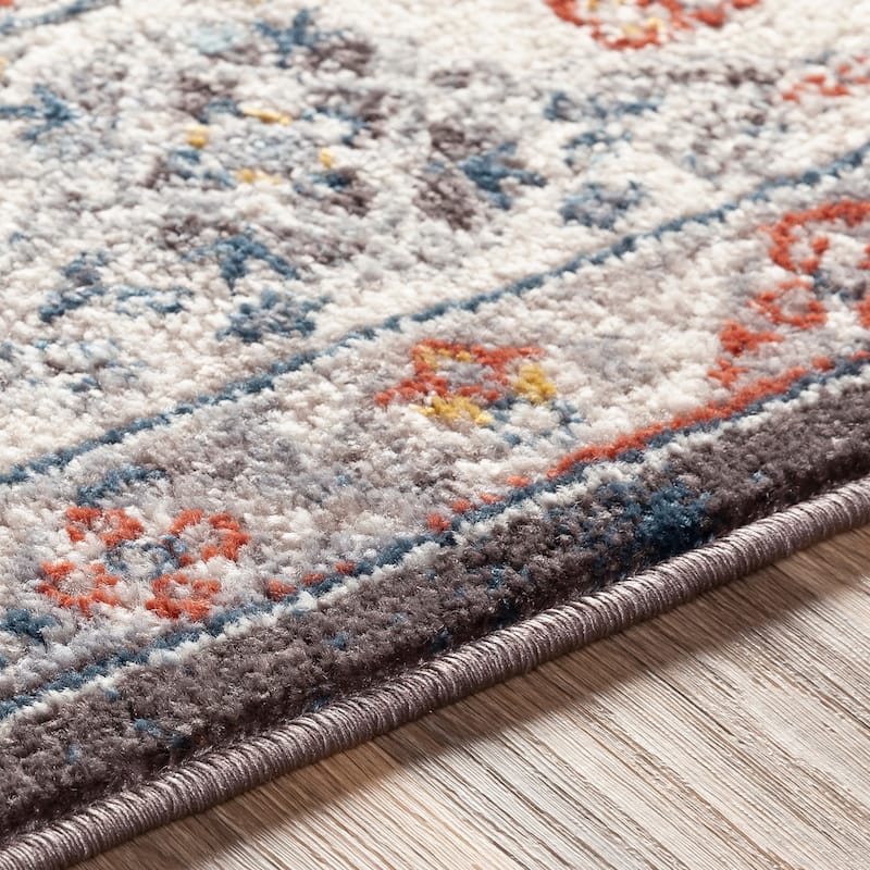Artistic Weavers Elmas Traditional Persian Medallion Area Rug
