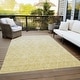 preview thumbnail 34 of 135, Machine Washable Indoor/ Outdoor Ombre Trellis Chantille Rug