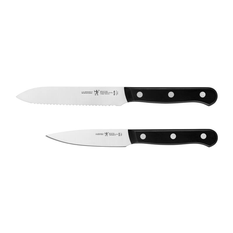 Henckels Solution 2-pc Utility Knife Set - Stainless Steel - 2 Piece - 2-pc