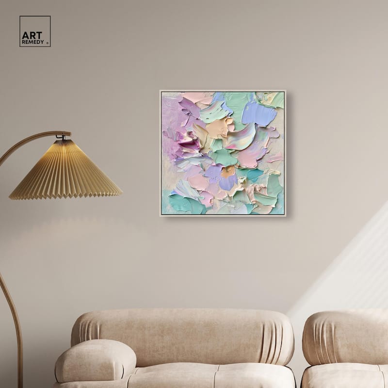Flowing Mousse II Canvas by Art Remedy