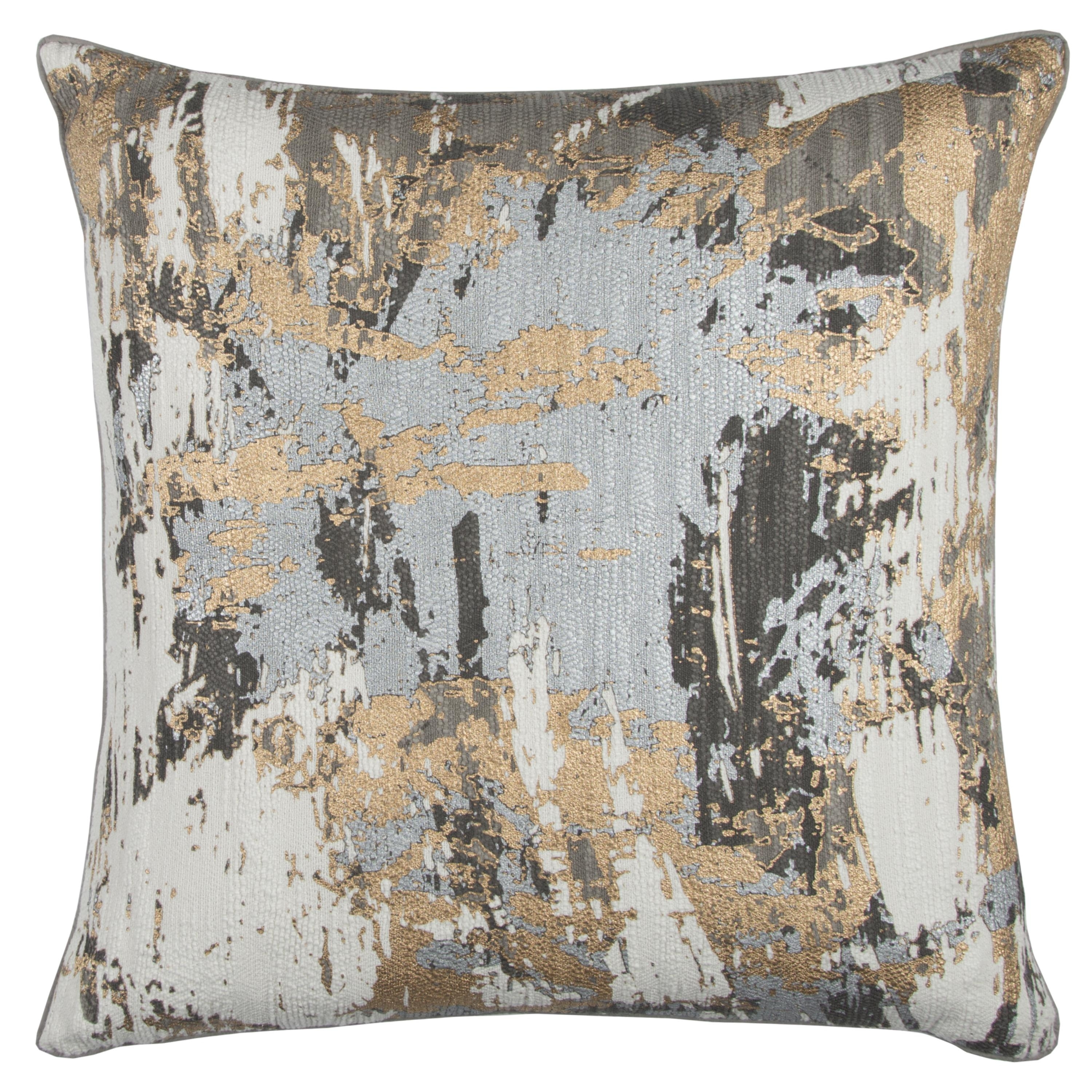 Rizzy Home Donny Osmond Collection Multi Texture Throw Pillow
