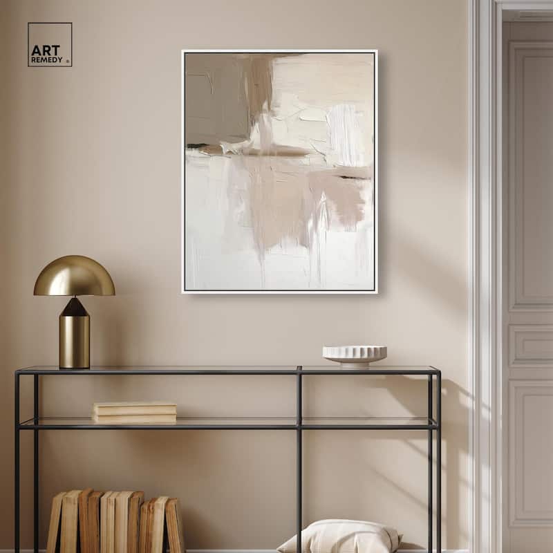 Gentle Strokes of Nature II Canvas by Art Remedy