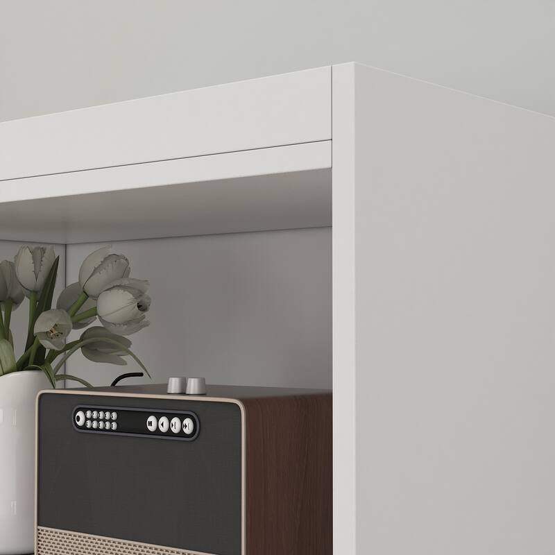 23.6'' W X 70.8'' H X 11.8'' D Linen Cabinet BookCase Space Saving - 23.6"W x 70.8"H
