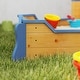 preview thumbnail 20 of 26, Outsunny Large Outdoor Kids Sandbox Backyard Toy, Cedar Wood Sandbox