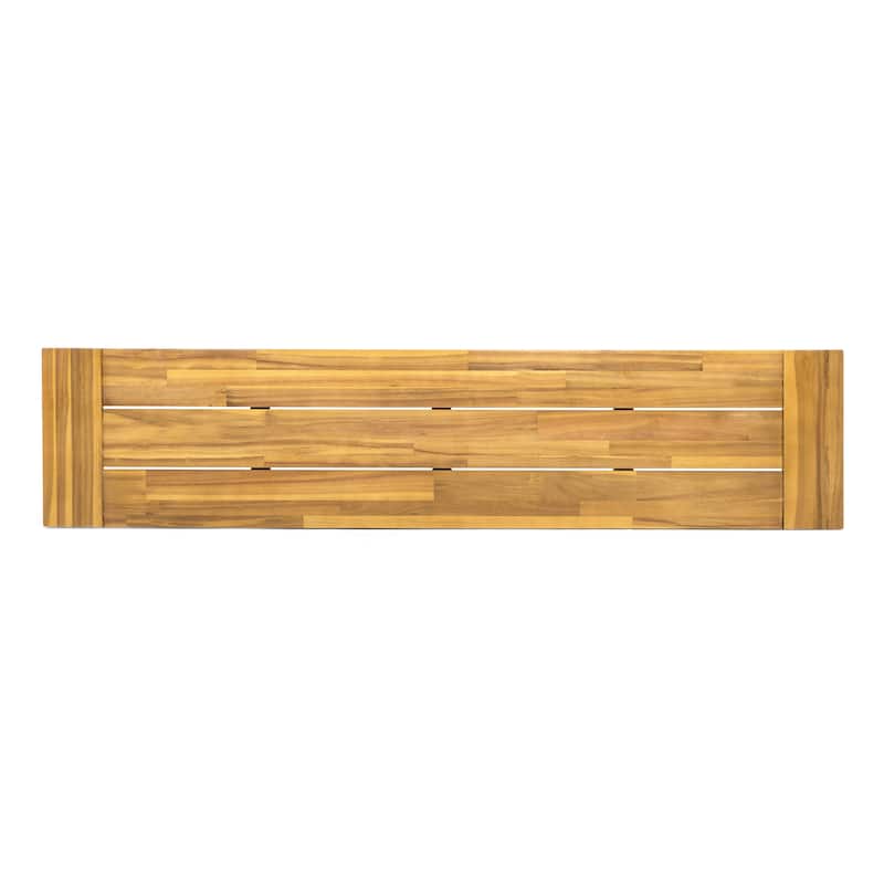 Lumina Outdoor Contemporary Acacia Wood 3-piece Picnic Dining Set by Christopher Knight Home