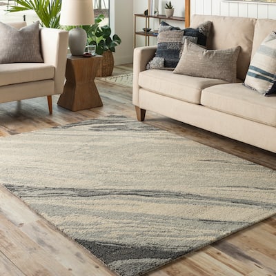 Livabliss Dlyha Handmade Modern Wool Area Rug