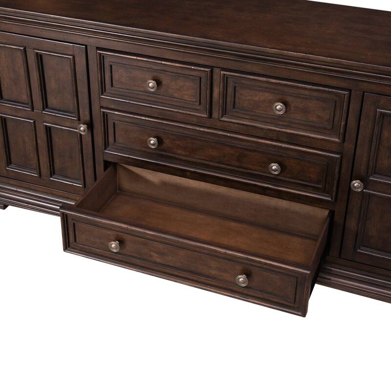 Big Valley Distressed 76 Inch TV Console