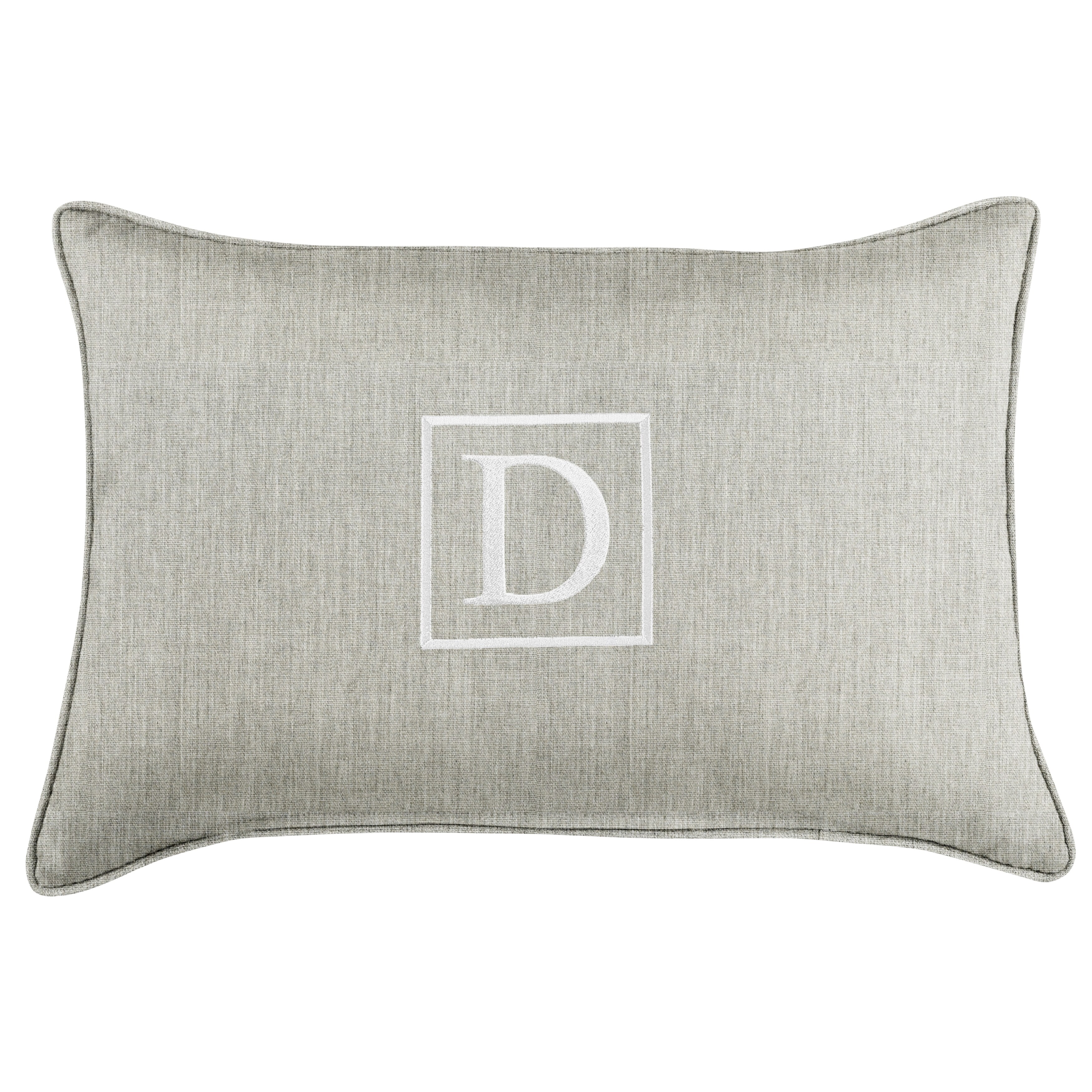 Monogram lumbar best sale pillow