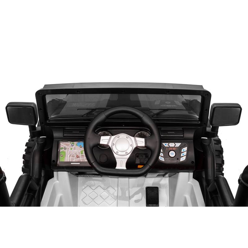 Powerful 24V Electric Car for Kids with Adjustable Speed and Manual Modes