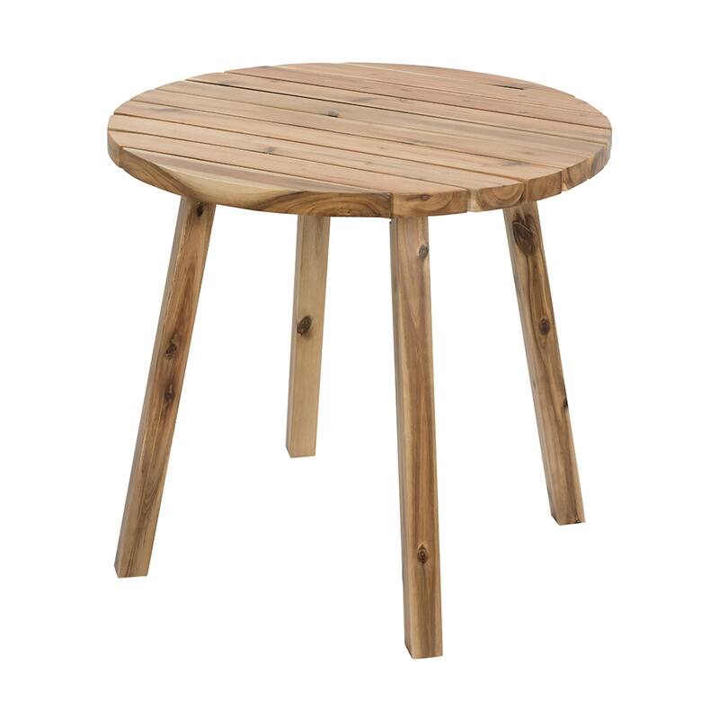 GDFStudio - Durable Solid Acacia Wood Coffee Table