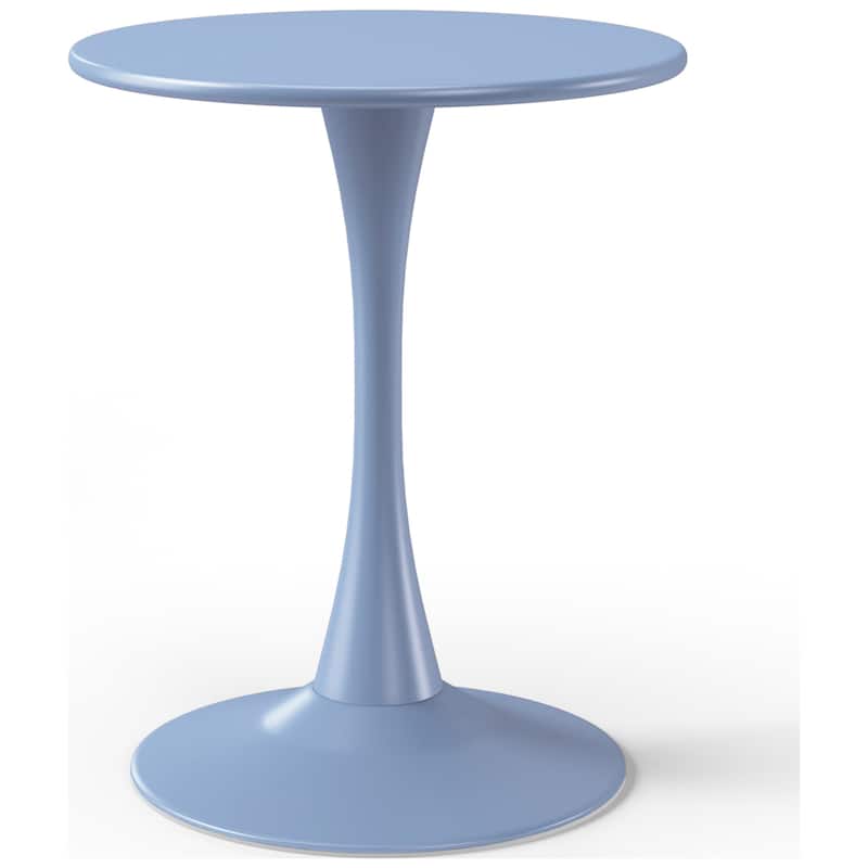 Frond and Form 23.5 Inch Outdoor Steel Dining Table