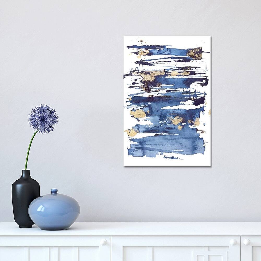 iCanvas "Blue Rapture II" by Julia Contacessi Canvas Print