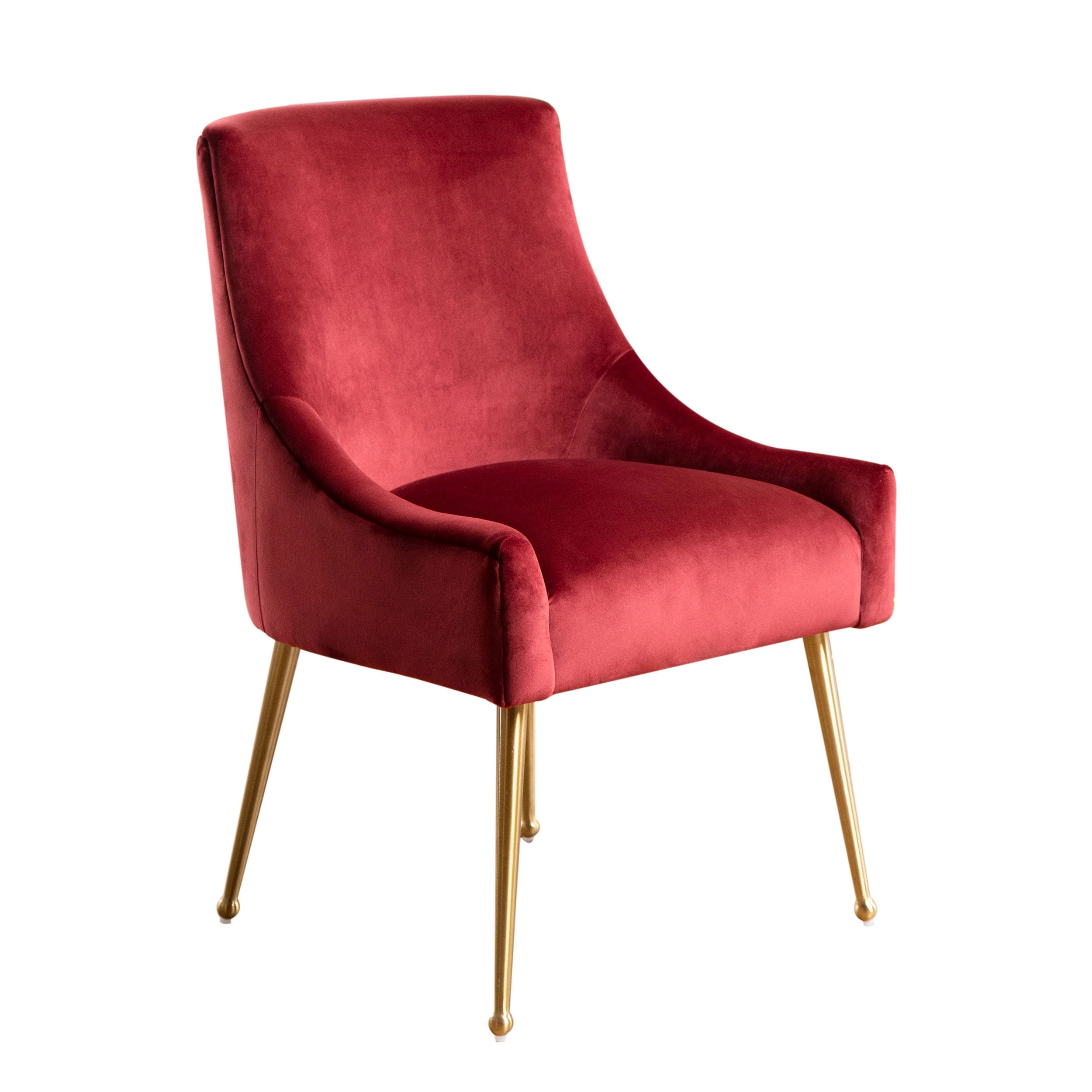 Abbyson bevie shop velvet dining chair