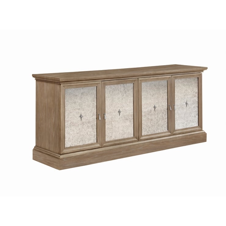 Brockway 4-door Dining Sideboard Buffet Cabinet - Barley Brown