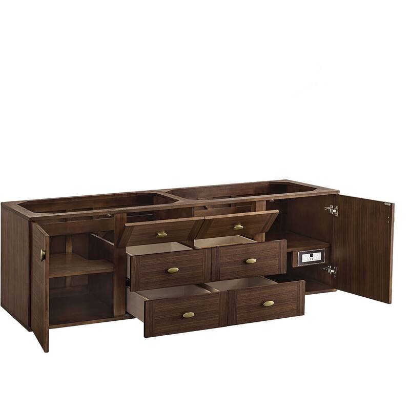 James Martin Vanities 670-V72 Amberly 72" Free Standing or Wall