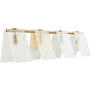 Livabliss Vitracis Modern Wall Sconce - 8"L x 28"W x 8"H