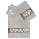 preview thumbnail 38 of 63, Authentic Hotel and Spa Turkish Cotton Mackenzie 3PC Towel Set Light Gray