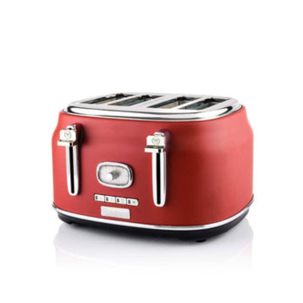 Retro 4 Slice Toaster - 13.8 x 11in