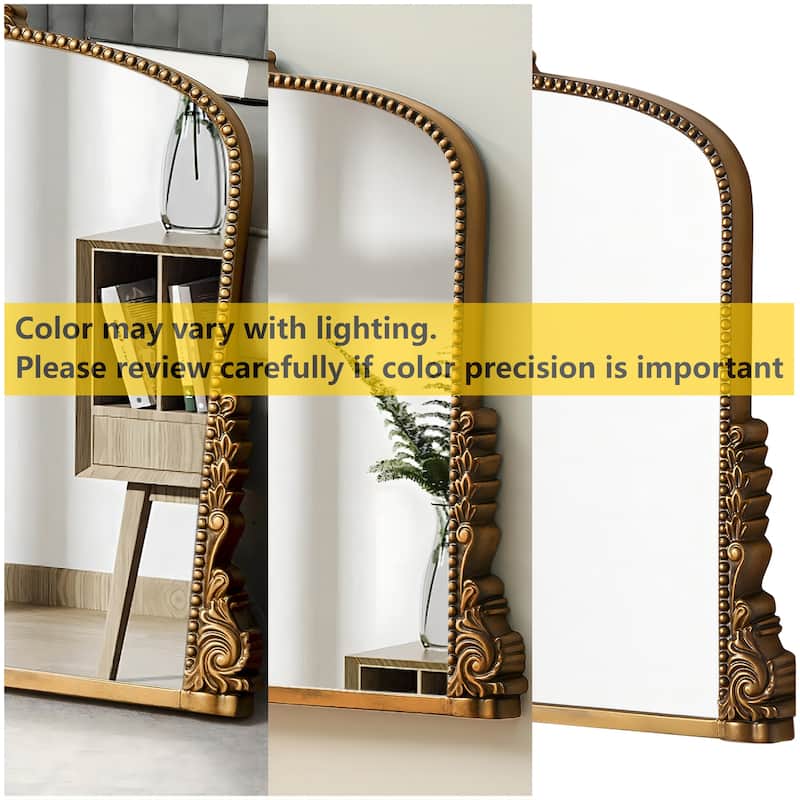 Arch Wall Mirror Baroque Accent Mirrors - 36"×23"