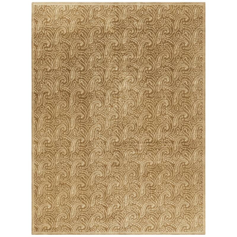 SAFAVIEH Couture Hand-knotted Kelley Silk/ Wool Rug - 6' x 9' - Slate