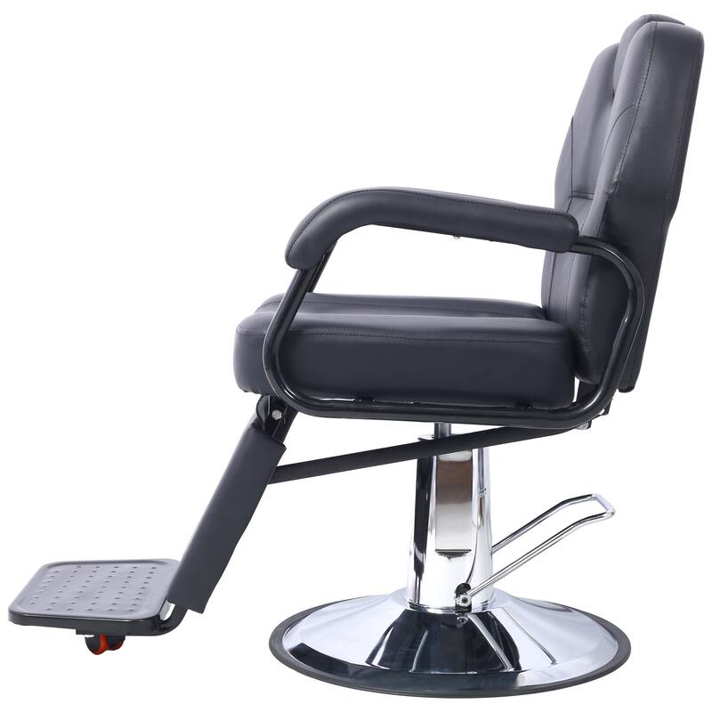 Artist hand Hair Barber Chair,Heavy Duty Hydraulic Spa Furniture Shampoo Reclining Extra Wider Seat Beauty Hair Salon Equipment