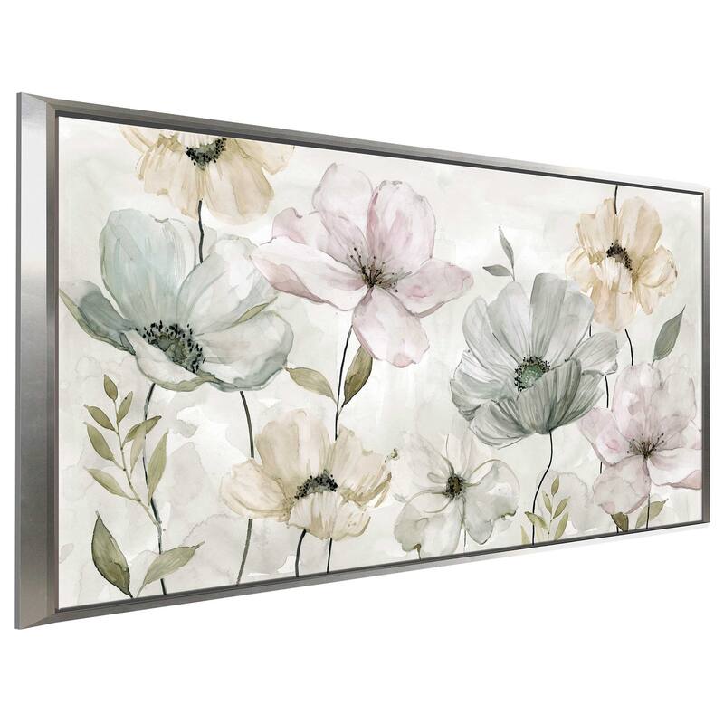 "Garden Grays" by Carol Robinson Print on Floating Canvas