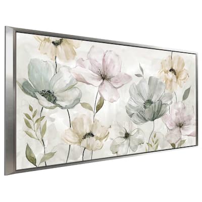 "Garden Grays" by Carol Robinson Print on Floating Canvas