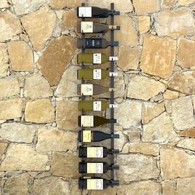 vidaXL Wall Wine Rack Wall Mounted Bottle Holder Storage Organizer for Pantry