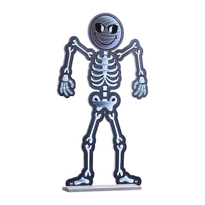 SmileyWorld® Halloween Skeleton Ekkolight 36"H