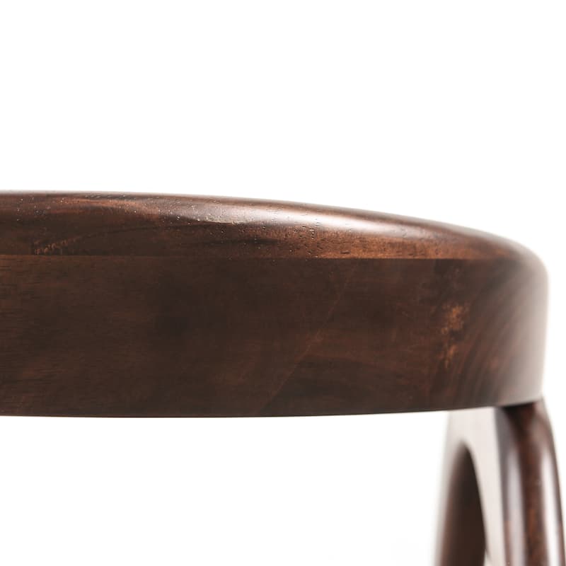 Furniture of America Abigail XI Mid-century Modern Handcrafted Solid Wood Dining Chairs (Set of 2)