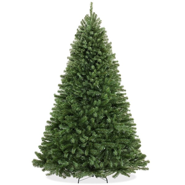 slide 2 of 8, Realistic Green Spruce Artificial Christmas Tree with Stand 7.5 ft - 7.5 Foot
