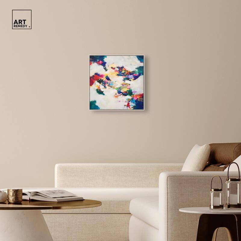 Spectrum Splash Canvas by Art Remedy