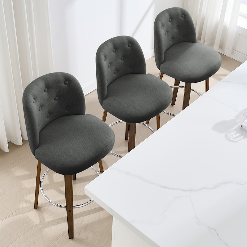 26"/29" Swivel Bar Stools/ Counter Stool with Bentwood Legs